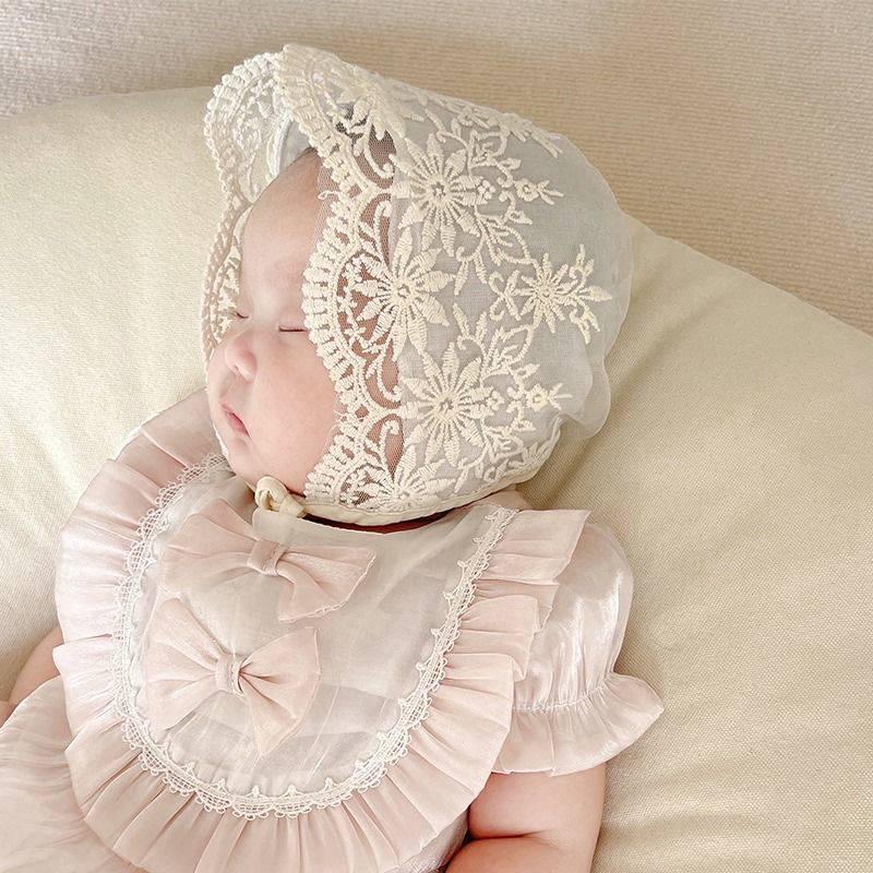 Korean Summer Baby Lace Butterfly Hat - Cute Princess Photography