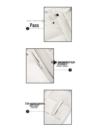 Tremon Unisex Mittellange Daunenjacke mit Kapuze