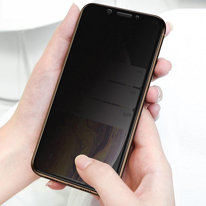 High Transparency Full-Screen Tempered Anti-Peep Protective Film for iPhone 12 to 16 Pro Max