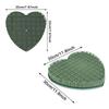 DIY Wedding Car Heart Shape Flower Foam Cage Box with Suction Cup Green Styrofoam Wet Floral Block Artificial Mud Florist Party