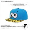 Fashionable New Eye Embroidered Flat Edge Hat Men's Personalized Street HipHop Hat Women's Outdoor Leisure Sunshade Baseball Hat