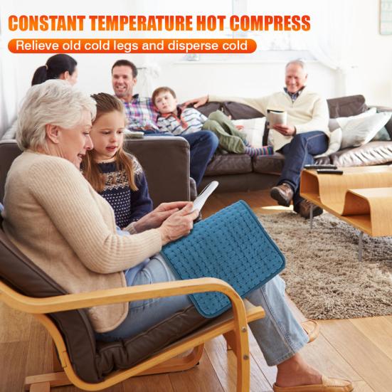 Electric Heating Pad Back Neck Abdomen Warmer Heating Mat with Adjustable Temp Settings Auto Shut Off Machine Washable Heat Therapy Pad for