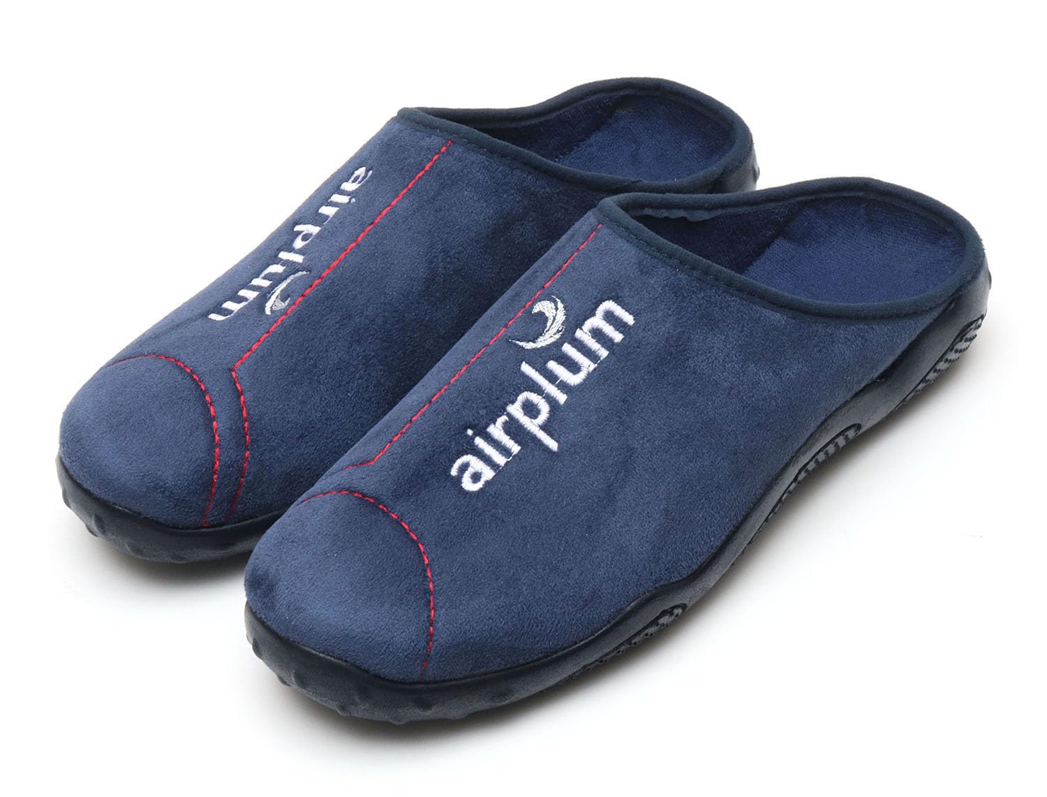 

Air Plum SODOPAC Dejerba Room Shoes Indoor Made in Size [Slippers, Shoes, France] (Navy, 43)