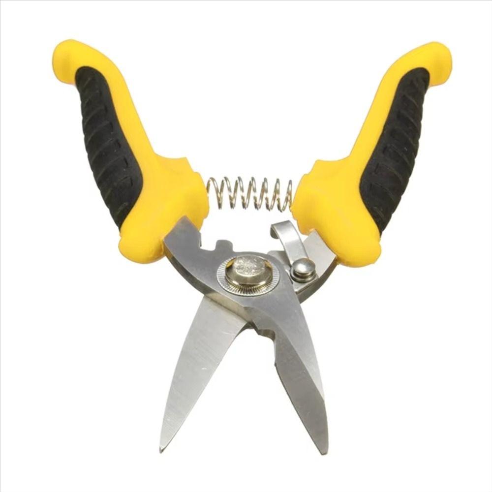 Multifunction Electrician Scissors Stainless Steel Groove Cutting Shears  Thin Steel Plate Cutting