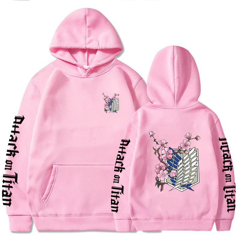 Japanese Animation Attack on Titan Men's Hoodie Autumn Sweatshirt Men Womnen Fashion Men's Fleece Hoodies