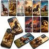 Running Wild Free Horse Phone Cover Case for OPPO A18 A16 A17 A38 A54 A40 A60 A80 A78 A79 A57 A55 A96 A15 A12 Casing
