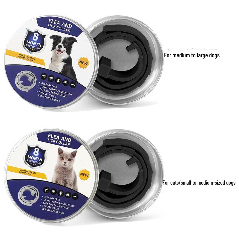 

Регулируемый уличный ошейник для домашних животных для кошек и собак Small: Neck up to 39cm