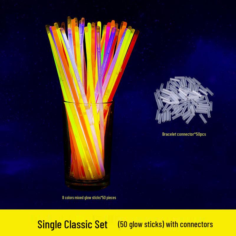 

Светящиеся браслеты-палочки для детей - Яркий ночной свет для танцев и игр