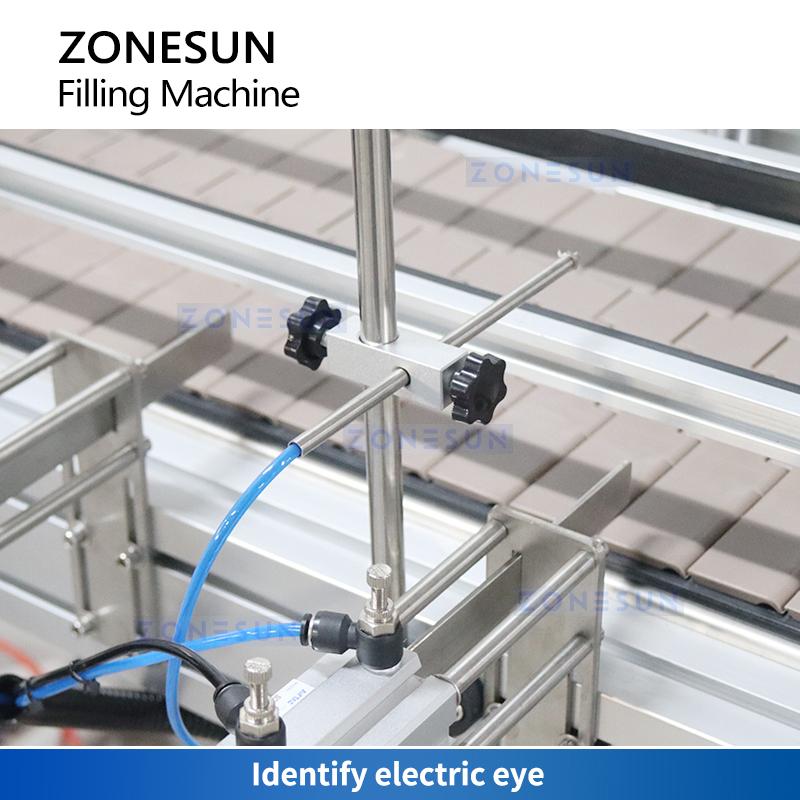 Zonesun High Speed 316 Magnetic Pump Filling Machine Jerry Can Bottle Filler Liquid Filling Equipment ZS-VTG25A