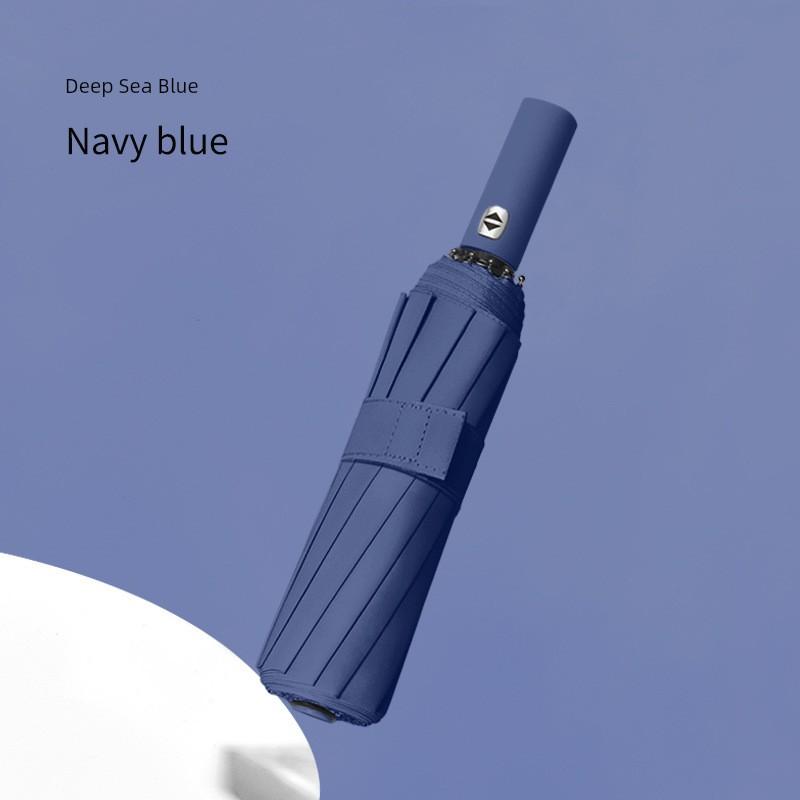 Umbrella for Both Rain and Sun, Enlarged and Reinforced with 24 Ribs, Fully Automatic, Wind-Resistant, Unisex Sunshade Umbrella, Sun Protection, Uv