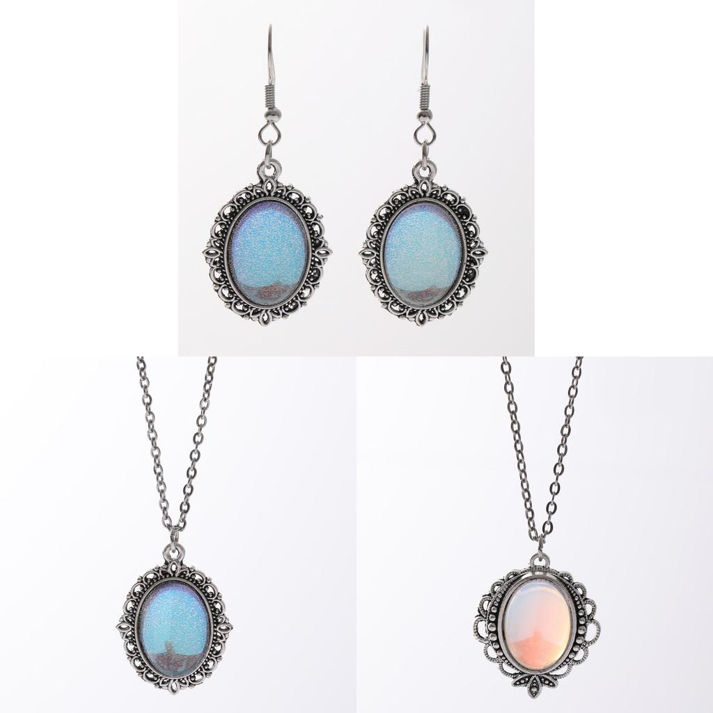 Bohemian Gothic Crystal Pendant Necklace With Alloy Cross Chain For Women And Men