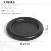Natural Marble Round Fruit Plate Tray Creative Home Living Room Dried Fruit Snack Plate