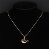 Projection Necklace Women'S Light Luxury Simple Whale Pendant 100 Languages Necklace