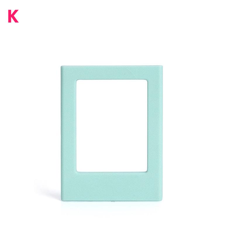 PGY Ins Magnetic Photo Frame 3-inch Polaroid Photo Refrigerator Magnet Desktop Pen Holder Ornaments Hollow Small Card Photo Wall