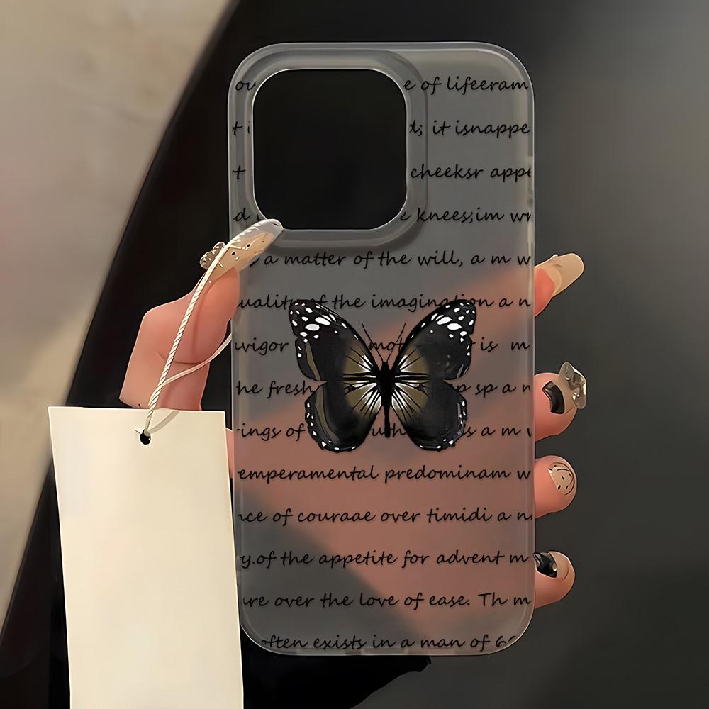 

Чехлы для мобильных телефонов iPhone 11 13 15 Pro Max 12 14 Pro Max Чехол для iPhone 16 15 Plus 13 Pro 12 Матовая текстура с рисунком в виде мультяшных цветов iPhone 16 Pro Max чёрный