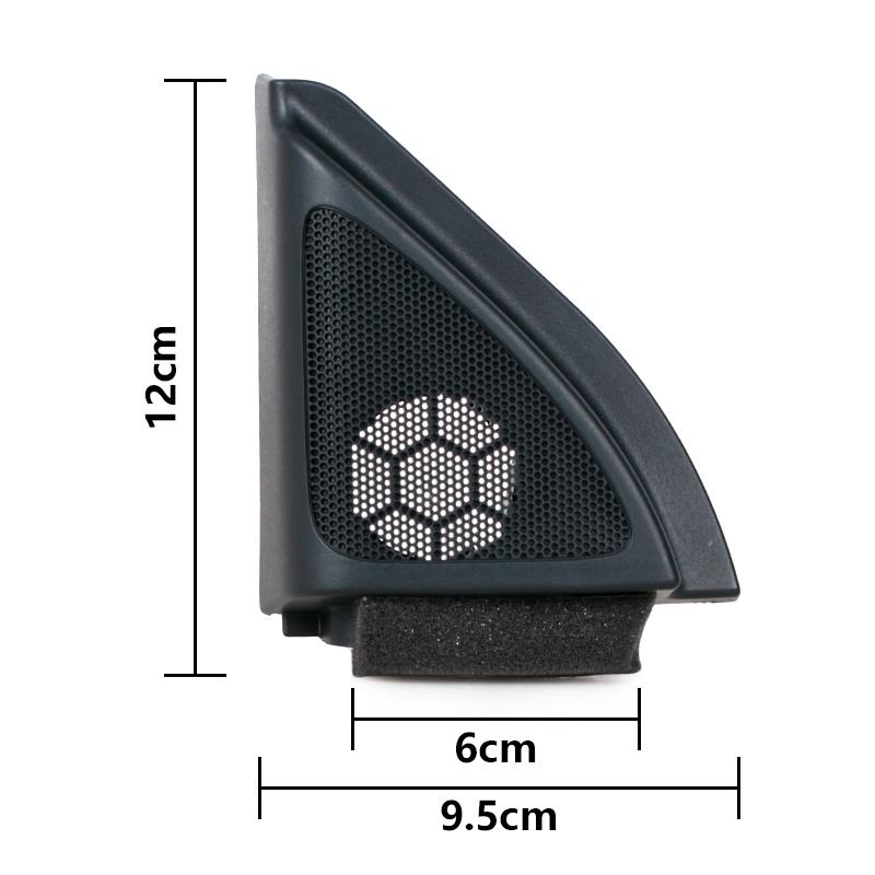Car Front Door Speaker Tweeter For Toyota Corolla 2006 2007 2008 2009 2010 2011-2013 Triangle Cover Cap Trim Panel 67492-02210