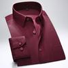 S~7xl Μεγάλα ανδρικά επίσημα πουκάμισα με μακρύ μανίκι κανονική εφαρμογή για επαγγελματικό πάρτι