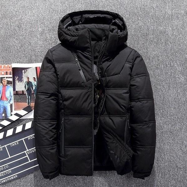 Winter Men Jacket Bubble Coat Windbreaker Outwear Coat Parka Warm Overcoat Men Down Jacket Plus Size