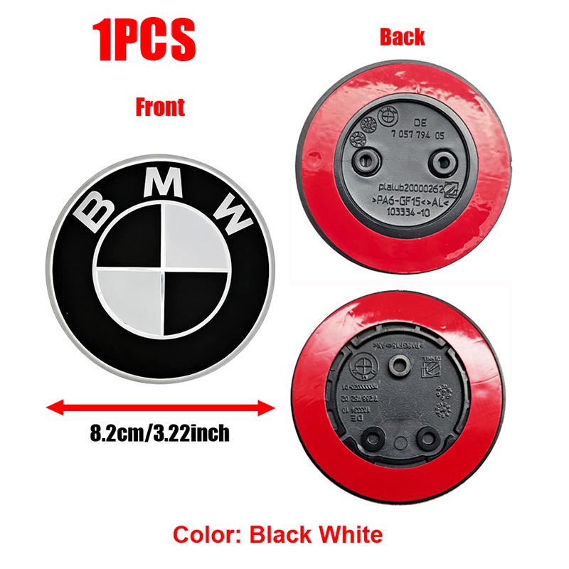 Car Emblem Front Grille Badge For BMW E46 E90 E60 F30 F10 E39 E36 M3 M5 M6 G20 G30 E93 M Hood Front Bonnet Grill Logo Rear Trunk bzbf85