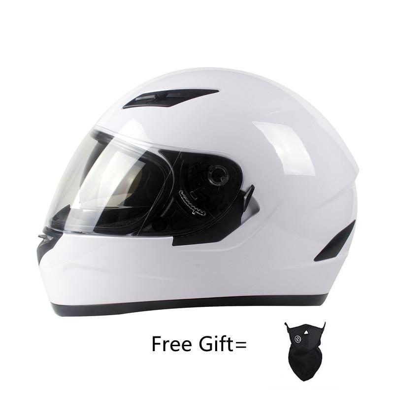 Full Face Racing Motorcycle Helmet Double Visor Sports Motorbike Headgear for Protection And Comfort