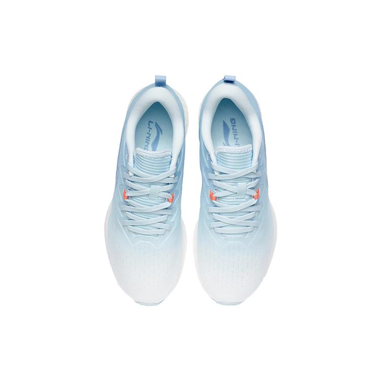 Li Ning Red Hare 4 Cushioning Slip Resistant Rebound Low Top Running Shoes Women's Blue ARMR004-9