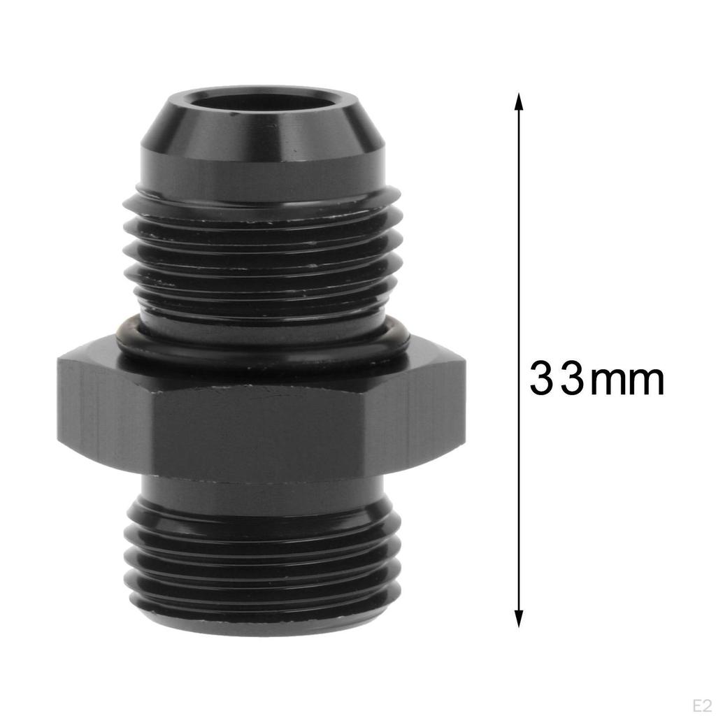 8AN Male Flare To O Ring Boss Fuel Pump Adapter Set