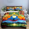 Colorful Landscape with Trees. Bedding Sets Duvet Cover Sets Duvet Covers Pillowcases(1 * Duvet Cover 2 * Pillowcases, Without Duvet Insert)