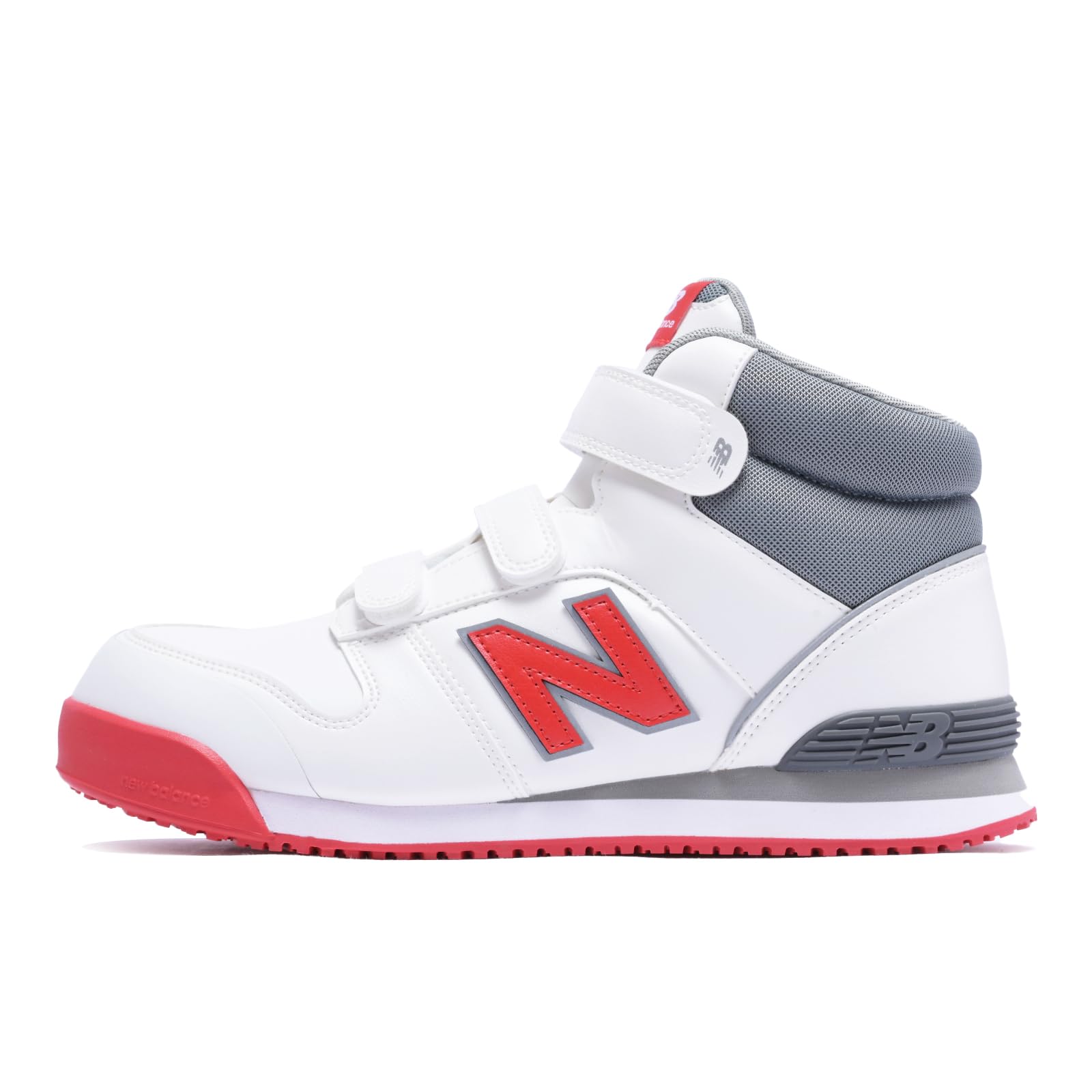 

New Balance PORTSMOUTH Безопасная рабочая обувь JSAA Класс Размер 113 3E Высокий верх, Легкая, Широкая, A, Застежка на липучке, Маслостойкая резина,