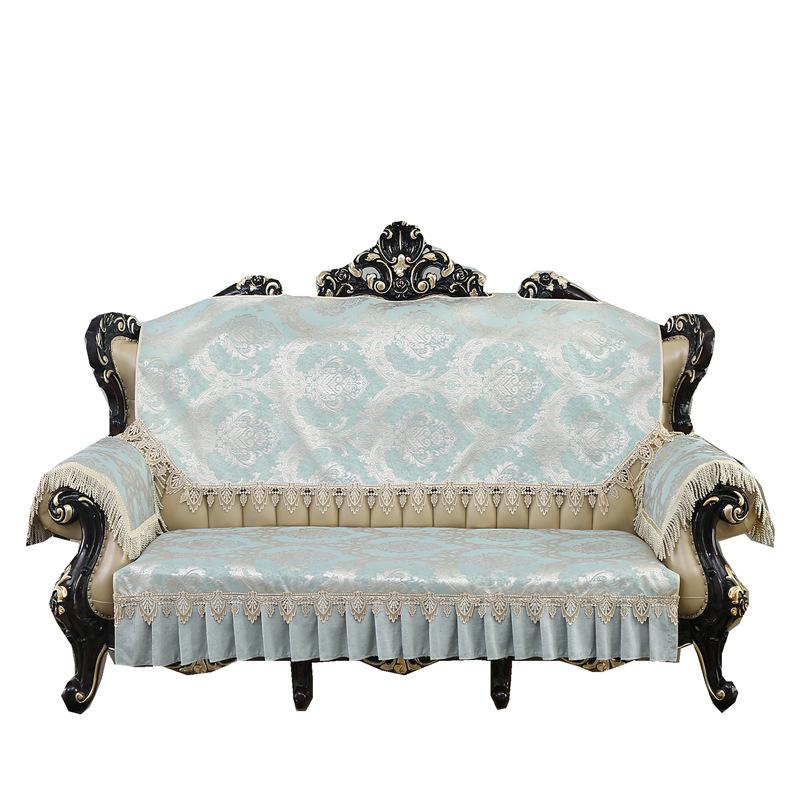 European Sofa Cushion, Living Room Combination Sofa Fabric, Universal Non-Slip In All Seasons, Sitting Cushion Lying On The Bed, All-Inclusive Cover T