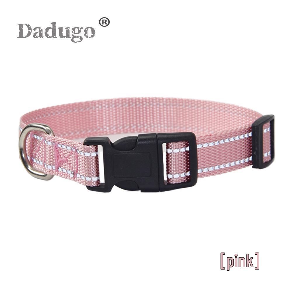 Reflective Pet Collar & Leash Set for Medium & Large Dogs and Cats
