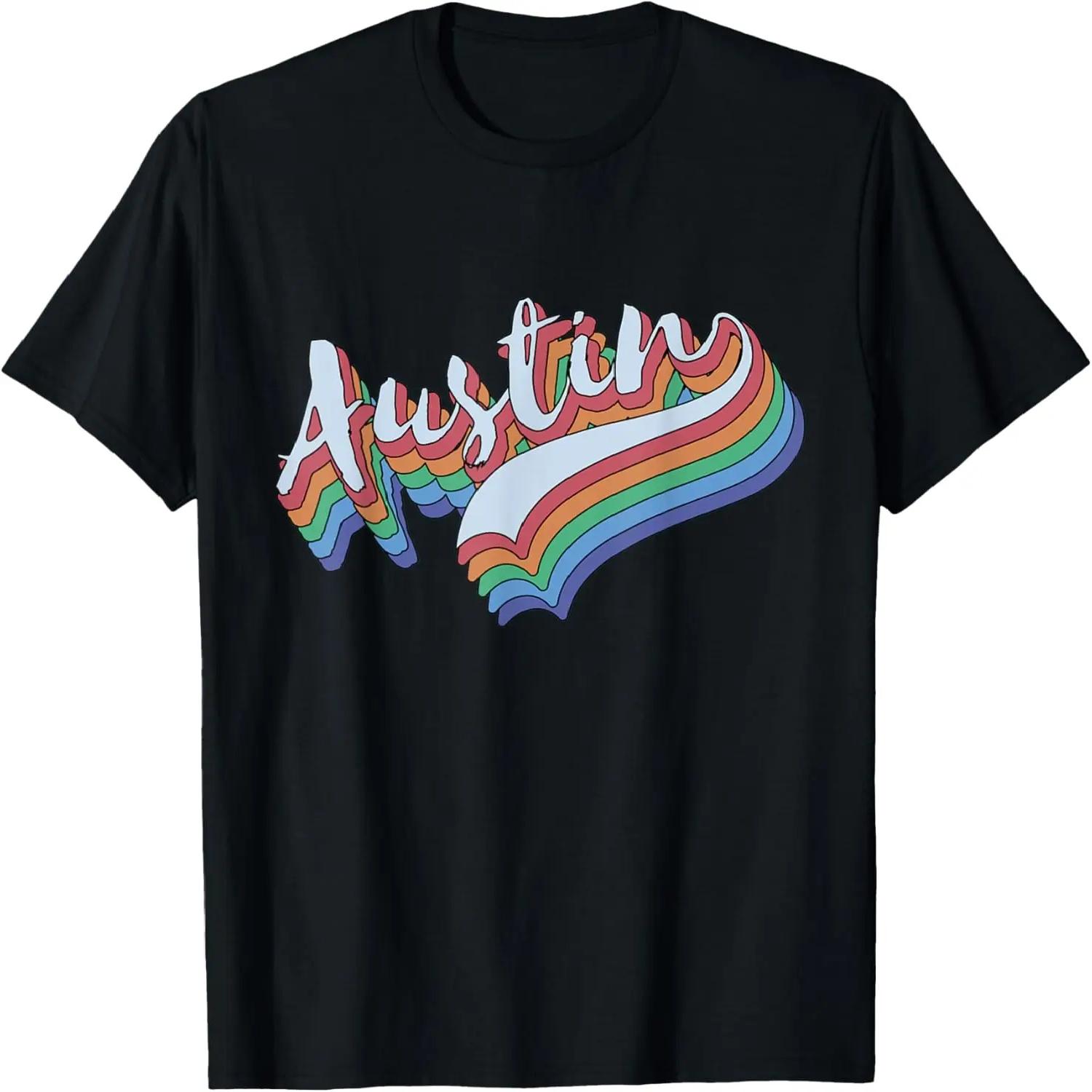 

Austin Shirt Vintage Love Texas Girl Pride Hipster Gift T-Shirt XXXXXL чорний