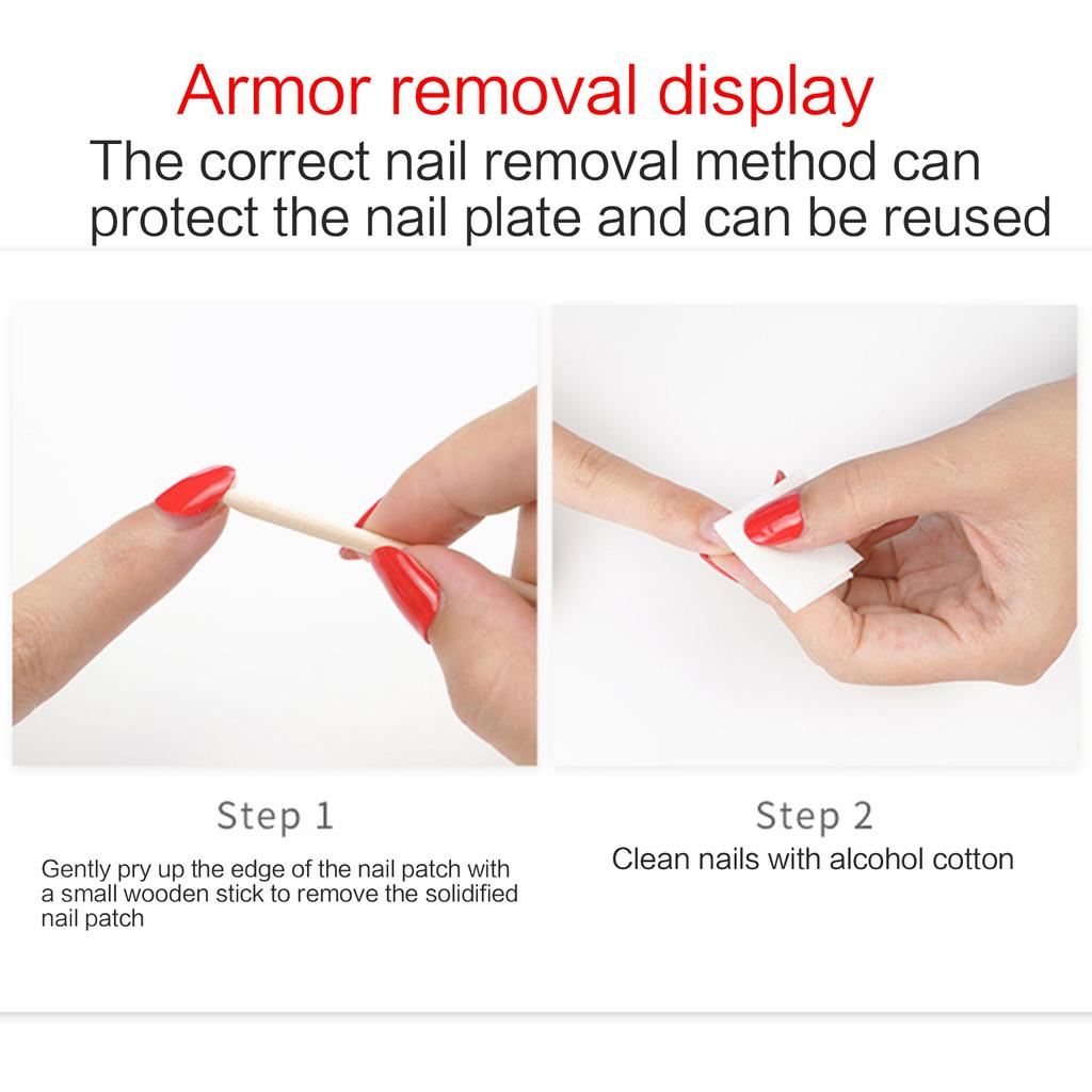 Polovytvrzené proužky gelového laku na nehty Lepicí nálepka na gelové nehty Trvalá jednobarevná nálepka na gelové nehty s pilníkem