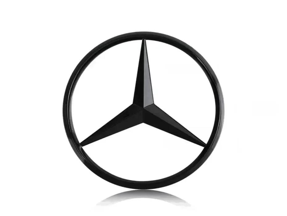 

New 2025 For Mercedes Benz 70mm 3D Metal Car Styling Engine Hood Badge Decor Sticker for Mercedes Benz E C G M S A B Class W176