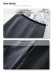 2025 New Spring High-Waisted Gray Sequin Midi Pencil Skirt for Women