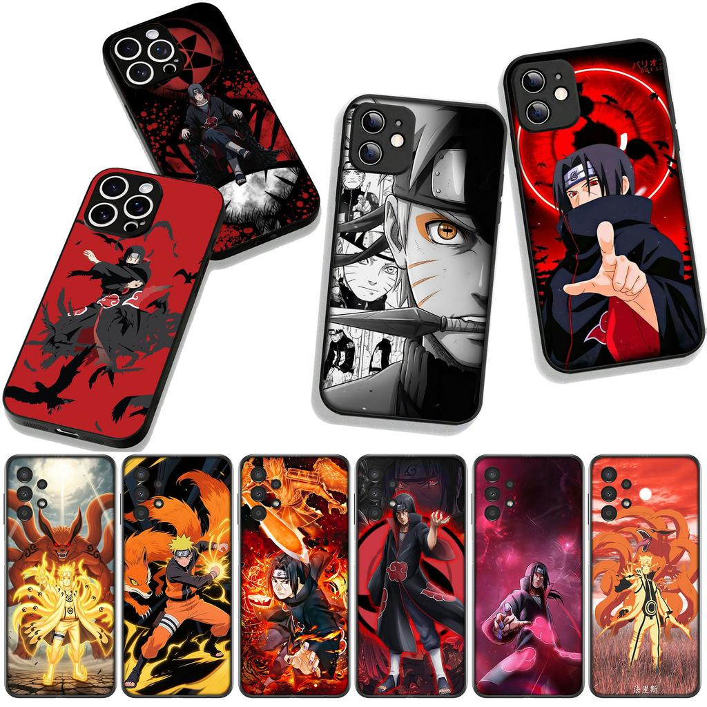 Naruto Akatsuki Uchiha Itachi Phone Cover Case for Xiaomi Redmi Note 14 12 13 ProPlus A4 A3 Pro Plus 12C 13C 14C 5G Casing