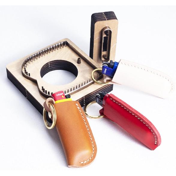 Leather Cutting Die,Leather Locators Cutting Mold for DIY Leather Crafts case