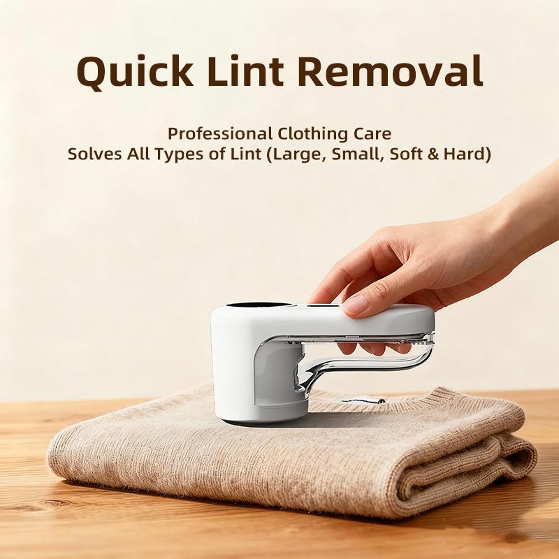 Lint Remover for Clothes Fabric Shaver Digital Display Electric Pellet Fluff Remover USB Rechargeable Fuzz Fabric Shaver Sweater