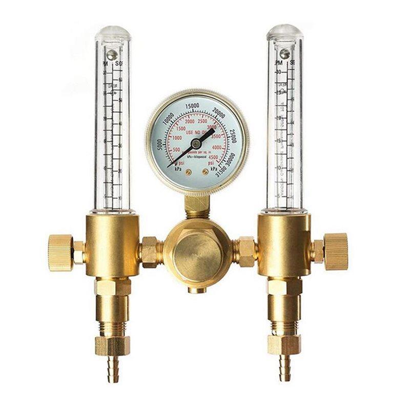 A25F-CGA580 Dual Output Argon Regulator Regulator Flow Meter Spare Parts Professional