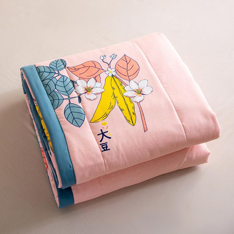 Summer Air Conditioning Quilts, Washable Cotton Quilts, Single and Double Student Dormitories, Children's Summer Blankets