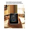 Air Quality Monitor 5 In 1 Air Quality Detector C02 Detector HCHO TVOC Tester LCD Temperature Humidity Tester-[A51I]