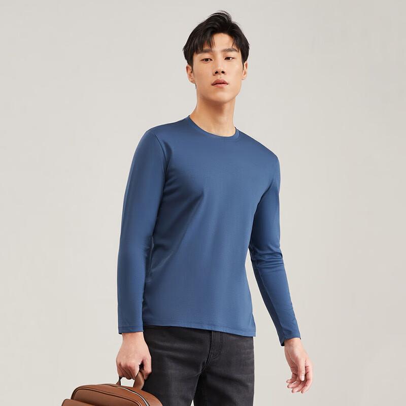 YOUNGOR Men s Breathable Long Sleeve T-Shirt 2XL