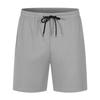 Men’s Quick-Dry Mesh Drawstring Shorts - Breathable, Versatile Solid Color for Summer Sports/Casual Wear