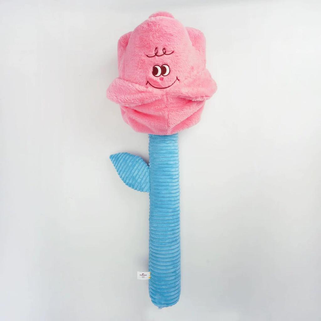 Potdemiel Cute Cartoon Face Plush Rose Plush Toy Valentine'S Day Romantic Gift Chinese Valentine'S Day Gift