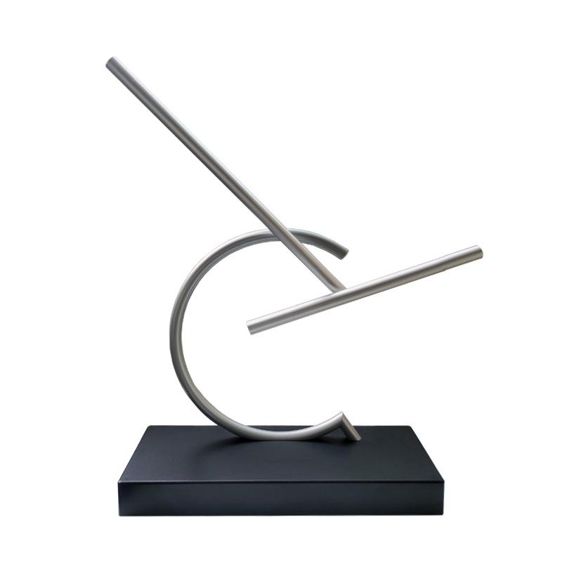 Creative Anti-Gravity Newton's Cradle: Iron Man Chaotic Pendulum Ornament for Housewarming or Business Gift