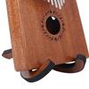 Kalimba Stand Wood Holder Portable EVA Cotton Pad Prevent Scratch Musical Instrument Accessory