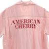 gelato pique Short Sleeve Diner Open Collar Shirt F Pink Women Used