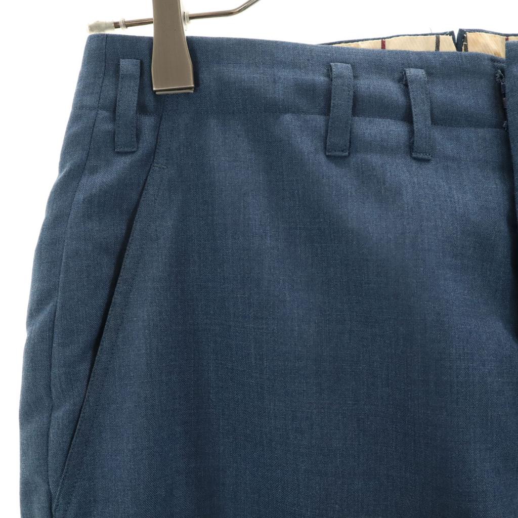 VINTAGE 60s 70s Vintage Talon Zip Slacks pants blue Men's Used