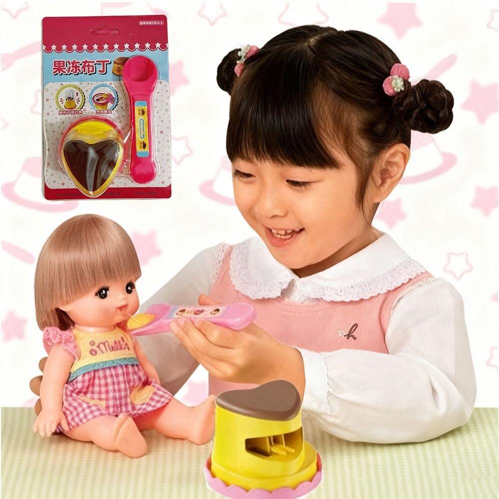 Japanese Love Pudding Feeding Toy Simulation Pudding Role Play Toy Early Education