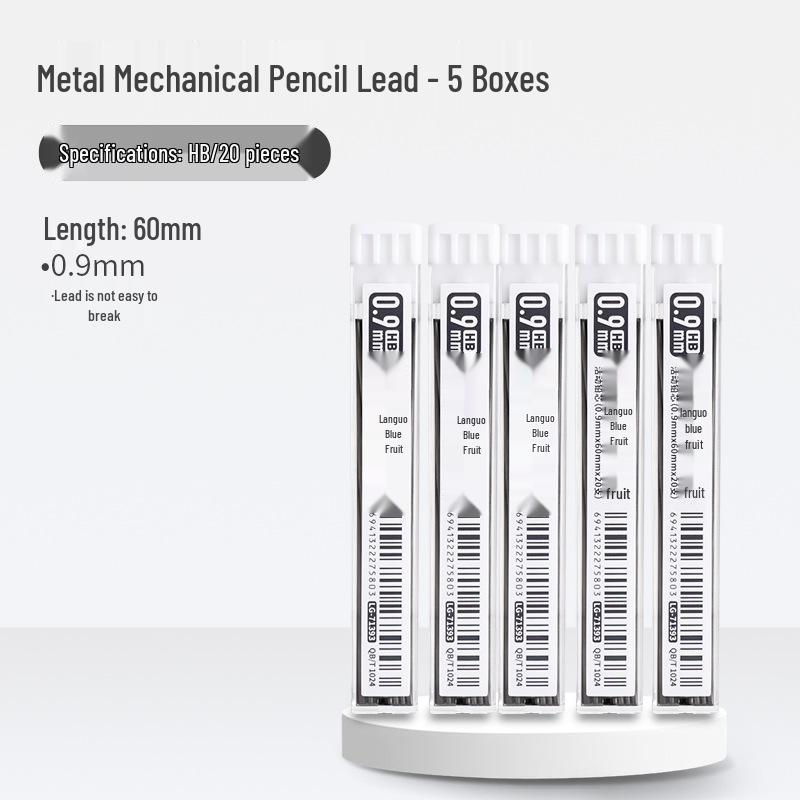 Blue Fruit Automatic Pencil Set: Candy Macaron Creative Stationery for Drafting and Drawing
