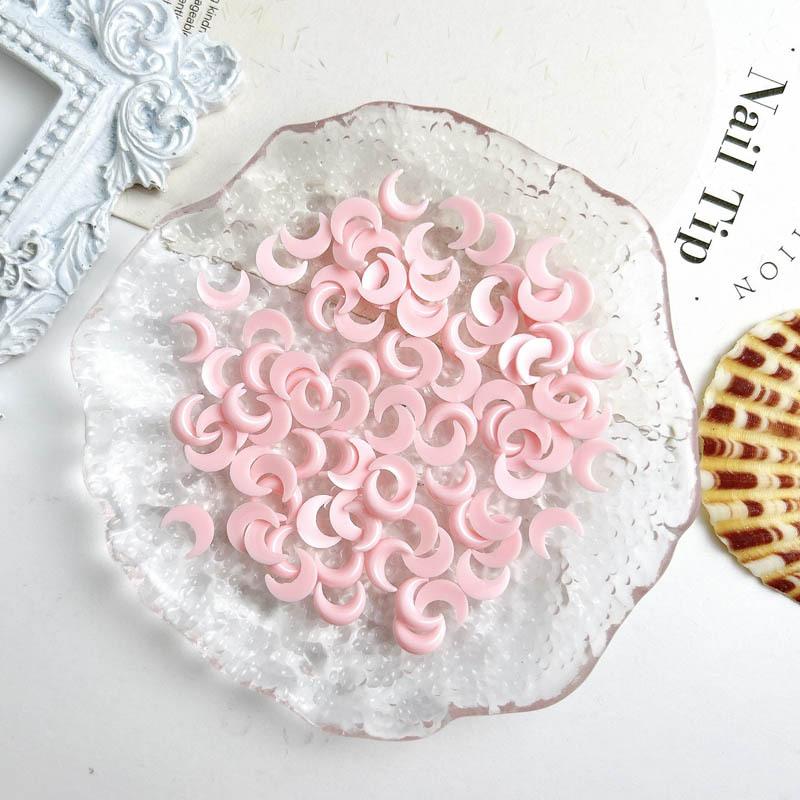 New Nail Art Resin Star Moon Ornaments Mini Small Macaron Nails DIY Phone Case Decoration